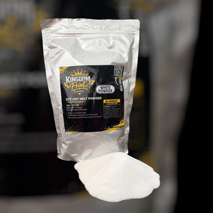 DTF transfer powder for professional apparel printing