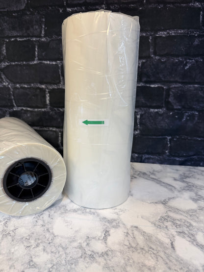 13” x 328ft. Double-Sided Hot Peel DTF Transfer Film – Premium Direct to Film Sheets