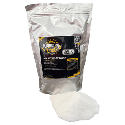 Premium DTF adhesive powder for direct to film printing transfers